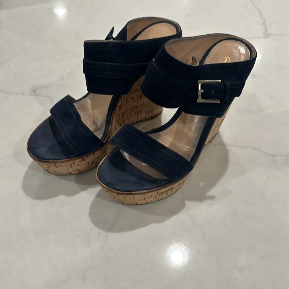 Gianvito Rossi wedge size 39.5 - Picture 5 of 7